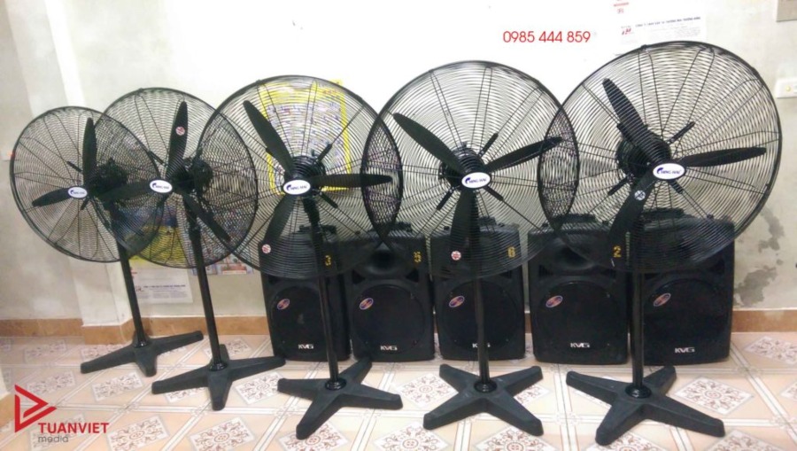 cho thuê quạt công nghiệp