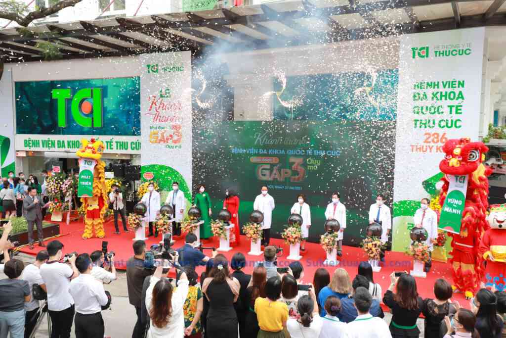 khánh thành bệnh viện thu cúc