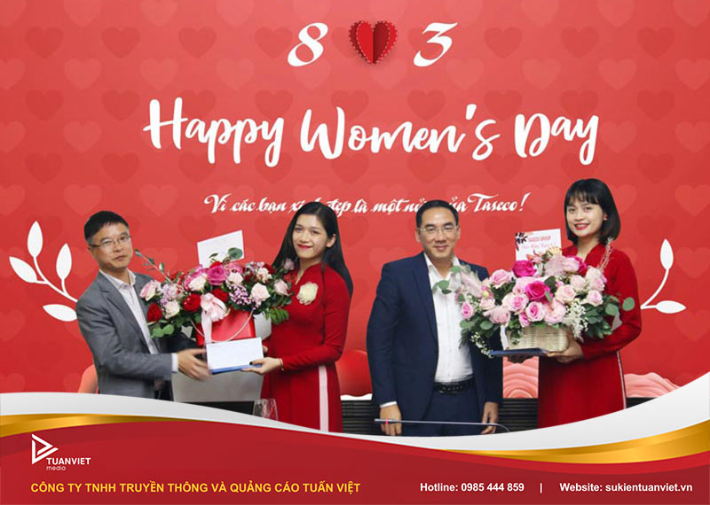 tổ chức 8/3 trọn gói