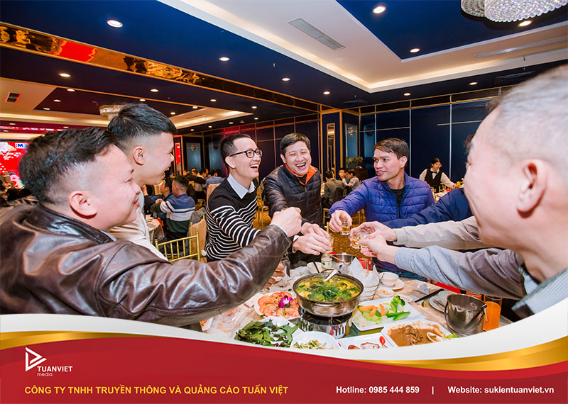 quy trình tổ chức tiệc