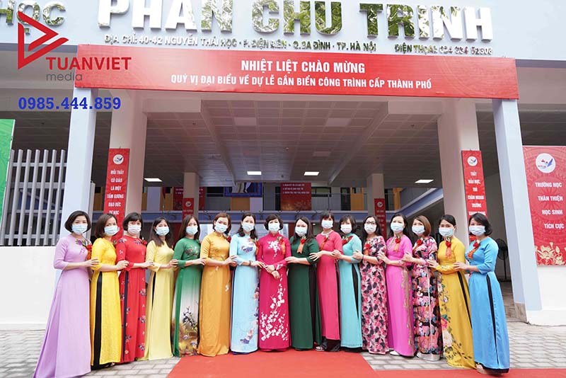 lễ gắn biển công trình cấp thành phố