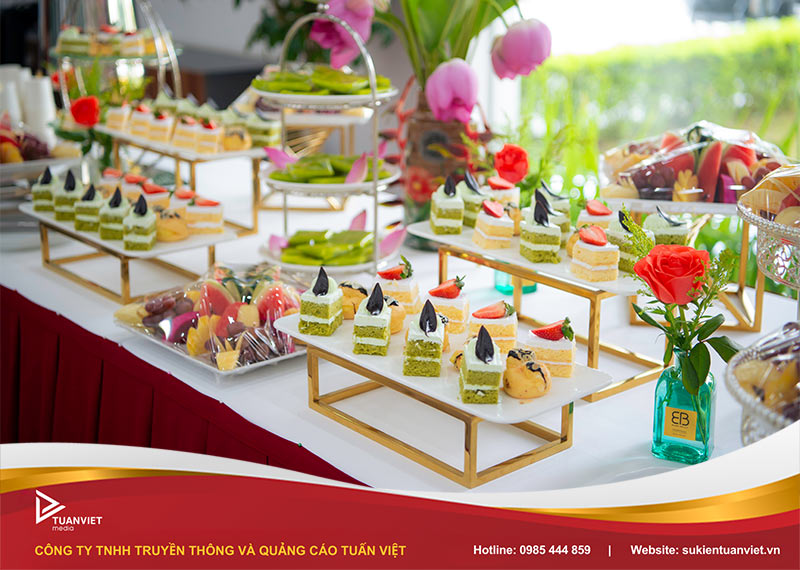 quy trình tổ chức tiệc trà đầy đủ