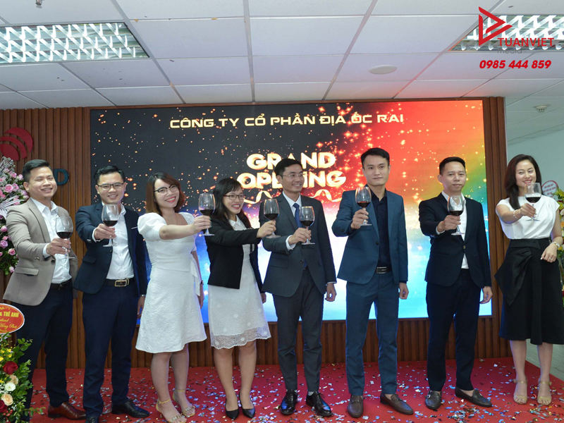 Toàn cảnh tổ chức lễ khai trương công ty Railand