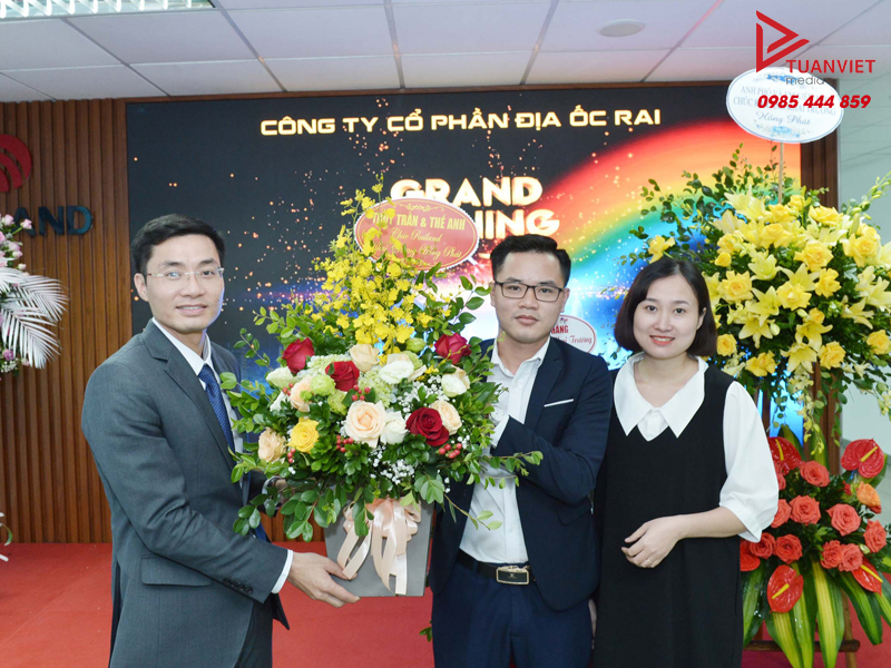 Toàn cảnh tổ chức lễ khai trương công ty Railand