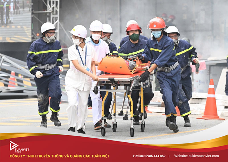 tổ chức diễn tập phòng cháy chữa cháy có bắt buộc không?
