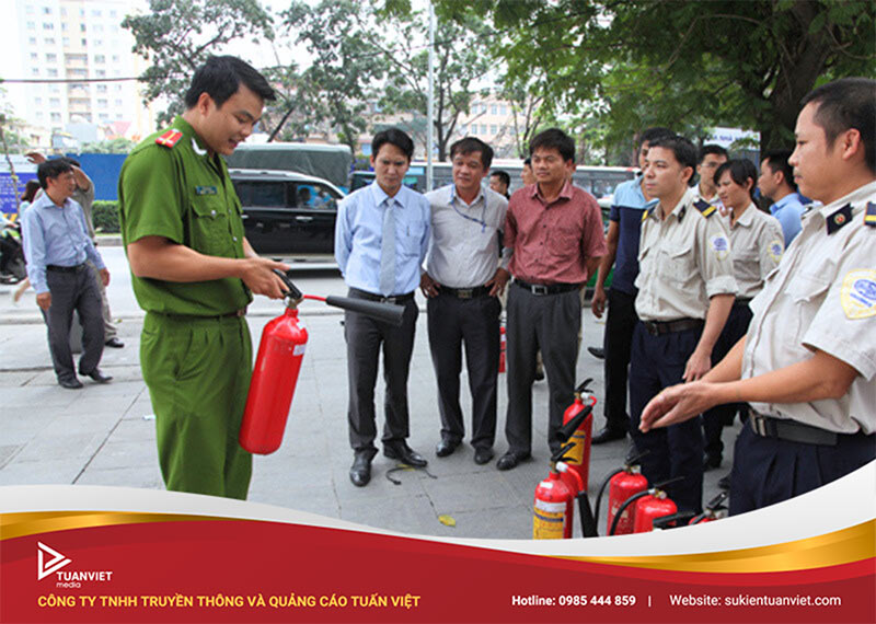 tổ chức diễn tập PCCC
