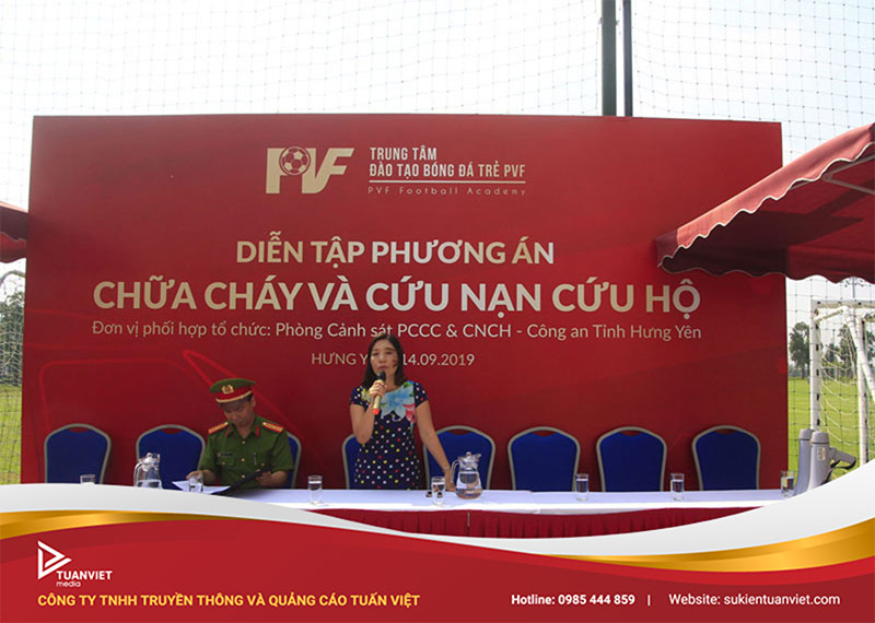 thiết bị tổ chức diễn tập phòng cháy chữa cháy