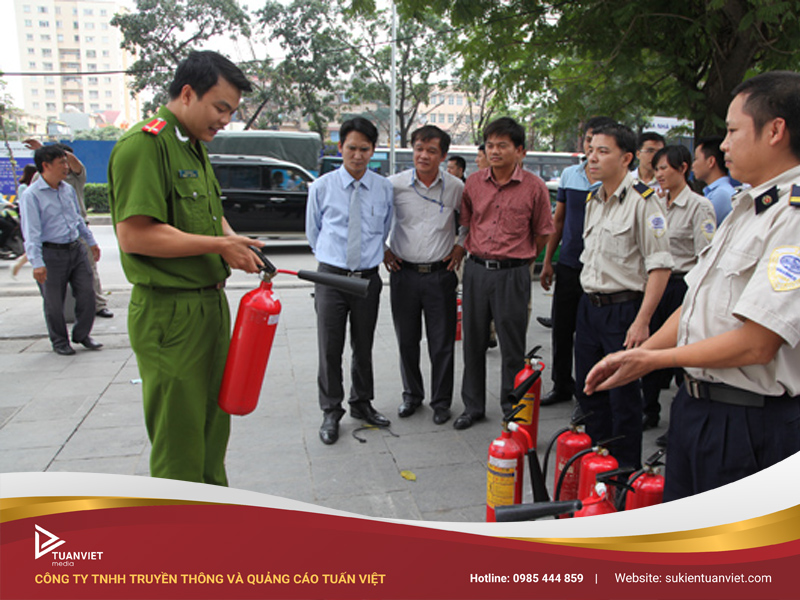 Quy trình tổ chức diễn tập phòng cháy chữa cháy bạn cần biết