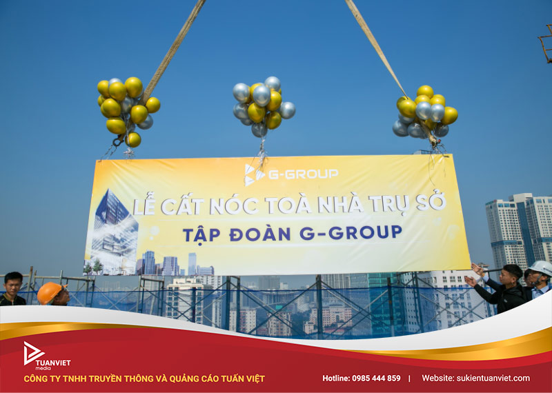 lễ cất nóc dự án