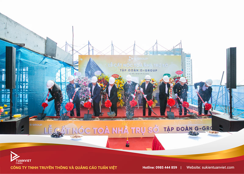 lễ cất nóc công trình