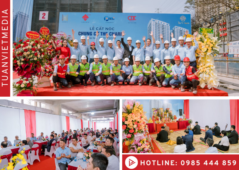 lễ cất nóc dự án