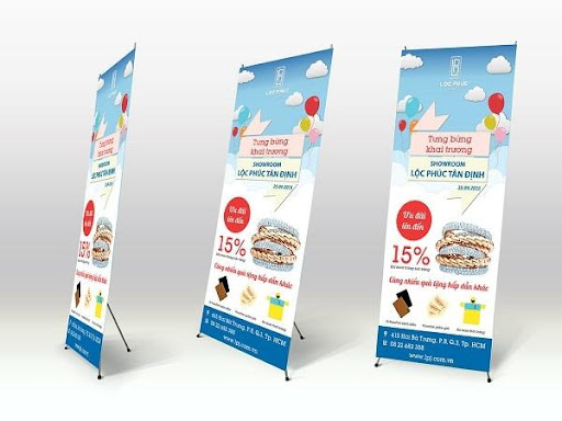 standee khai trương