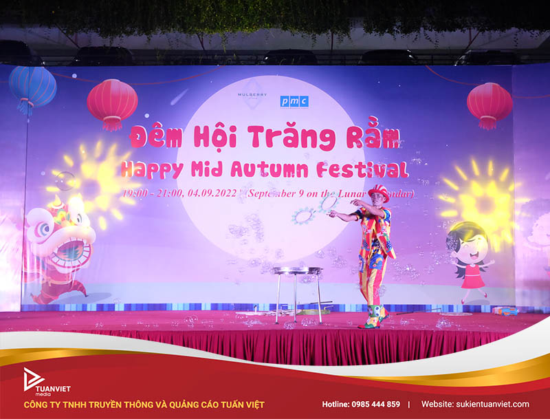 Tiết mục biểu diễn xiếc vui nhộn, đầy hào hứng