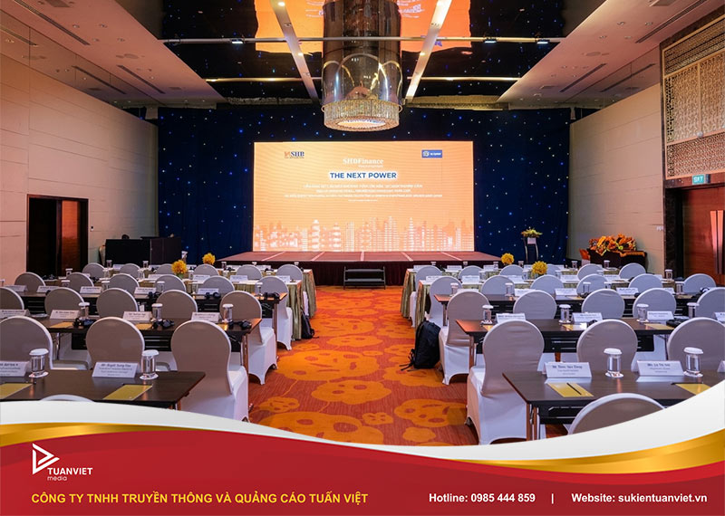 chi phí tổ chức hội nghị hội thảo