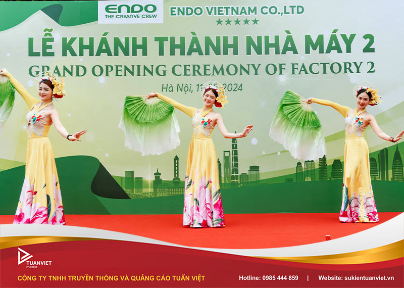 kế hoạch tổ chức lễ khánh thành gồm những gì