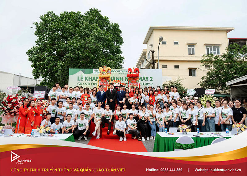 kế hoạch tổ chức sự kiện khánh thành chi tiết