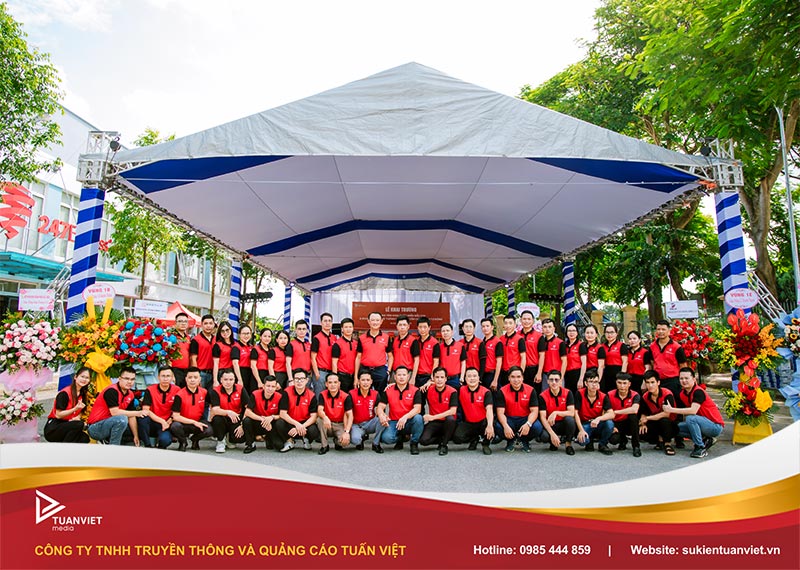 lập kế hoạch tổ chức sự kiện khánh thành