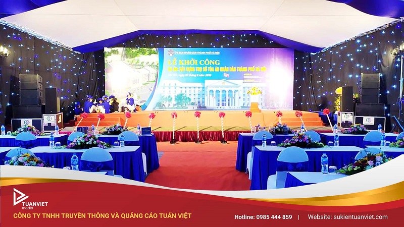 kế hoạch tổ chức lễ khởi công