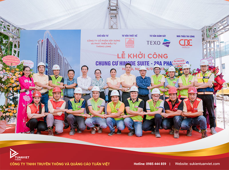 tổ chức khởi công trọn gói chuyên nghiệp nhất Hà Nội