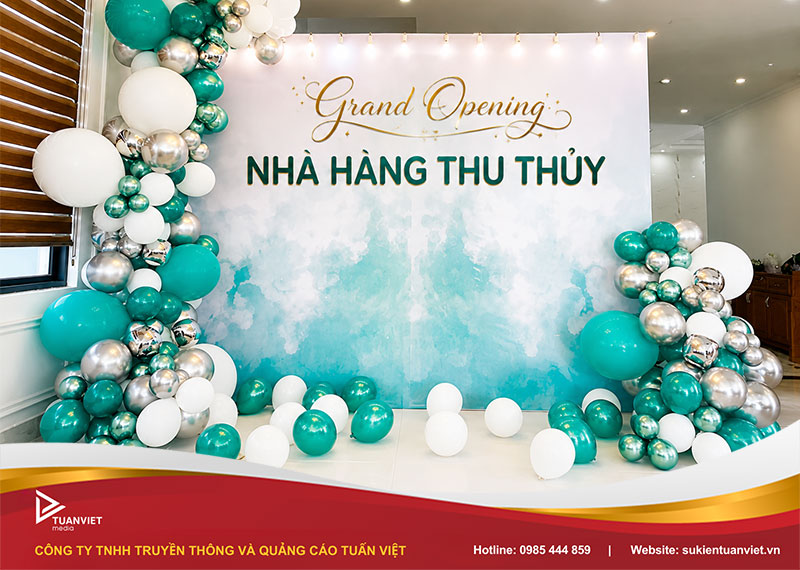 Concept khai trương quán ăn