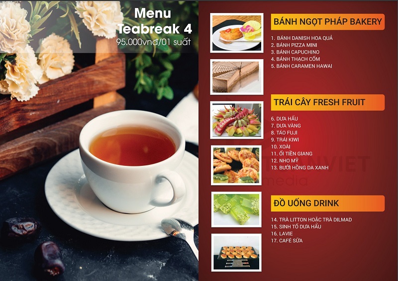 tiệc ngọt khai trương