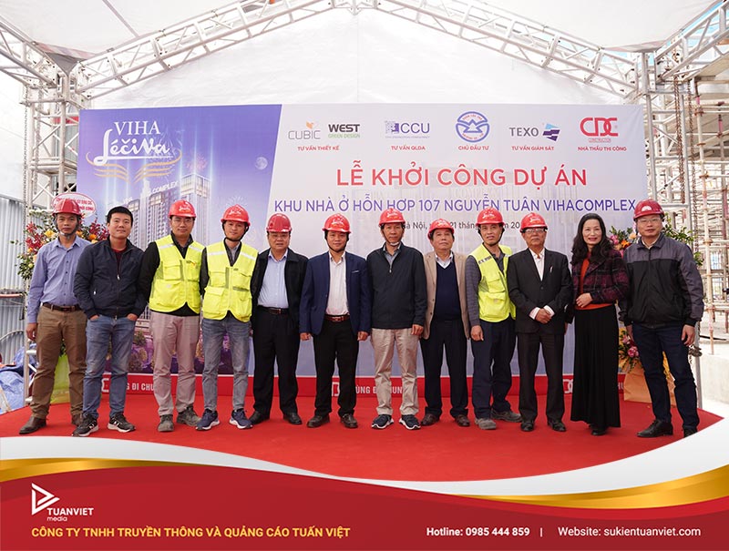 lễ khởi công dự án vihacomplex