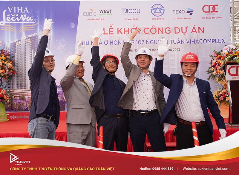 lễ khởi công dự án vihacomplex