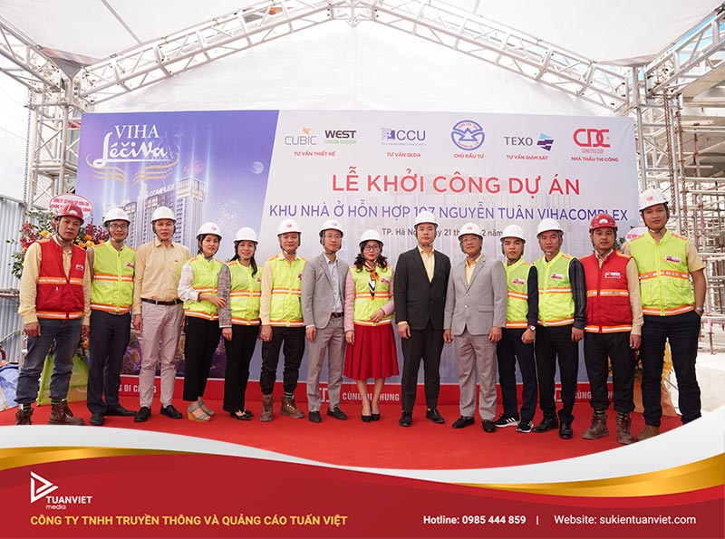 lễ khởi công dự án vihacomplex