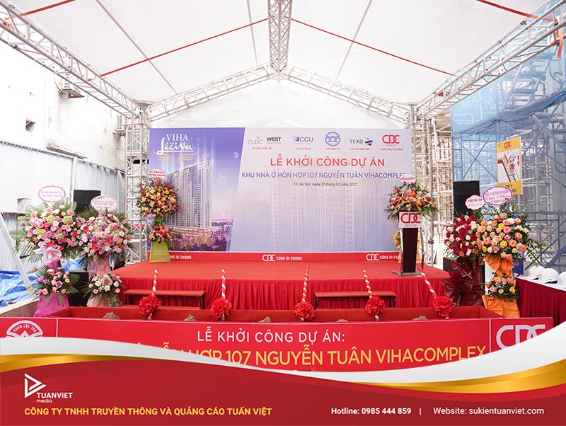 lễ khởi công dự án vihacomplex