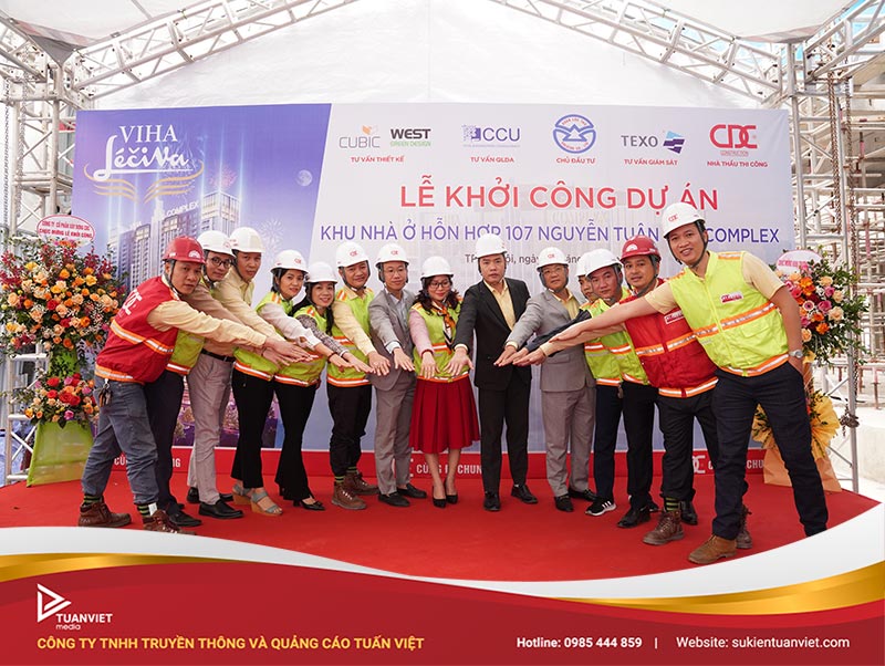lễ khởi công dự án vihacomplex