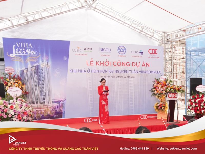 lễ khởi công dự án vihacomplex