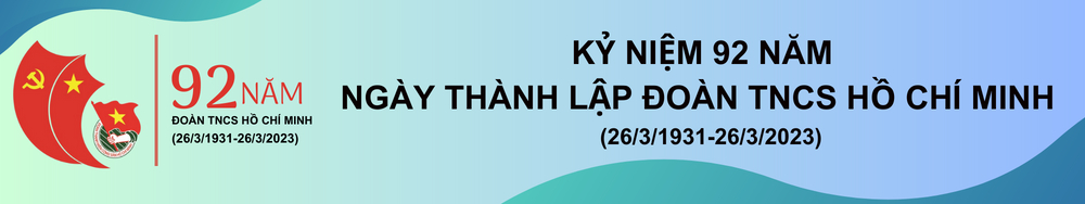 Băng rôn chào mừng ngày 26 3