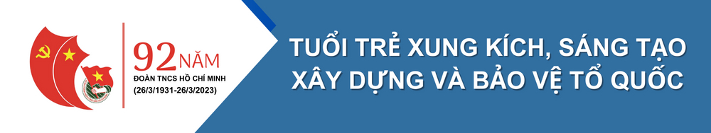 Băng rôn chào mừng ngày 26 3