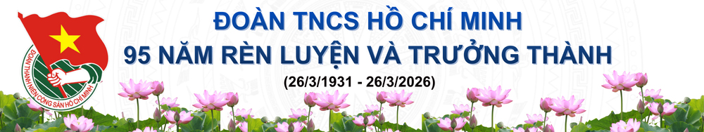 băng rôn chào mừng ngày 26 tháng 3 đẹp