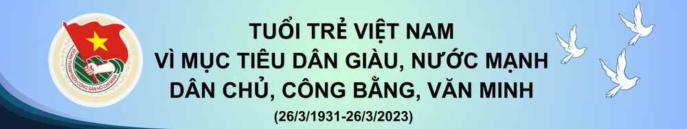 Băng rôn chào mừng ngày 26 3