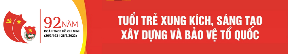 Băng rôn chào mừng ngày 26 3