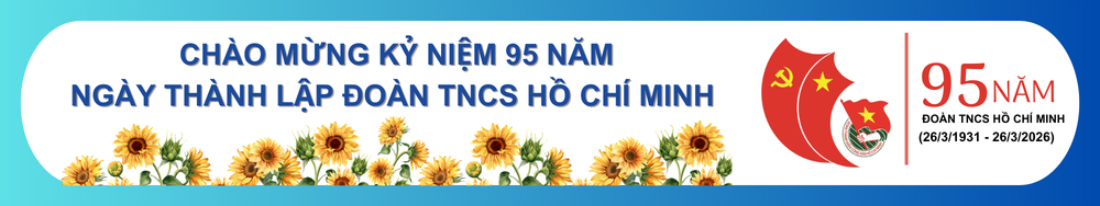 băng rôn chào mừng 26/3