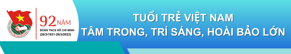 Băng rôn chào mừng ngày 26 3