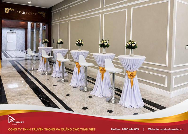 bảng giá thuê bàn ghế bar tổ chức sự kiện