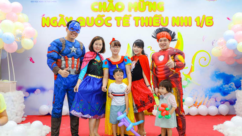 cách tổ chức 1/6 tại nhà