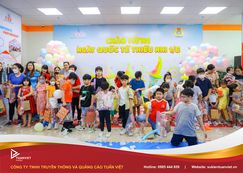 kế hoạch tổ chức 1/6 đơn giản tại nhà