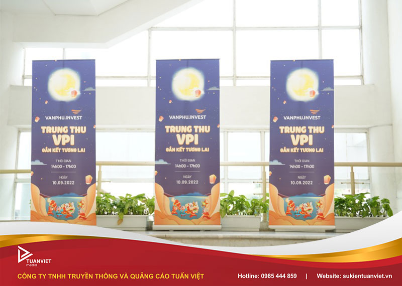 Cho thuê standee tổ chức sự kiện Hà Nội