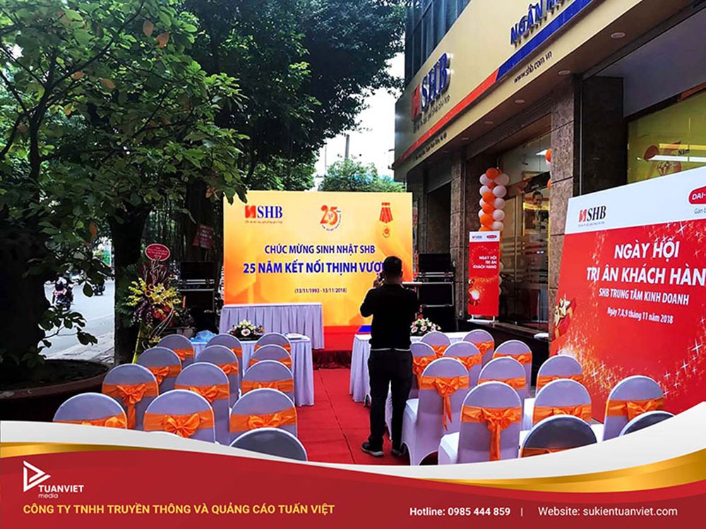 dịch vụ tổ chức sự kiện tri ân trọn gói