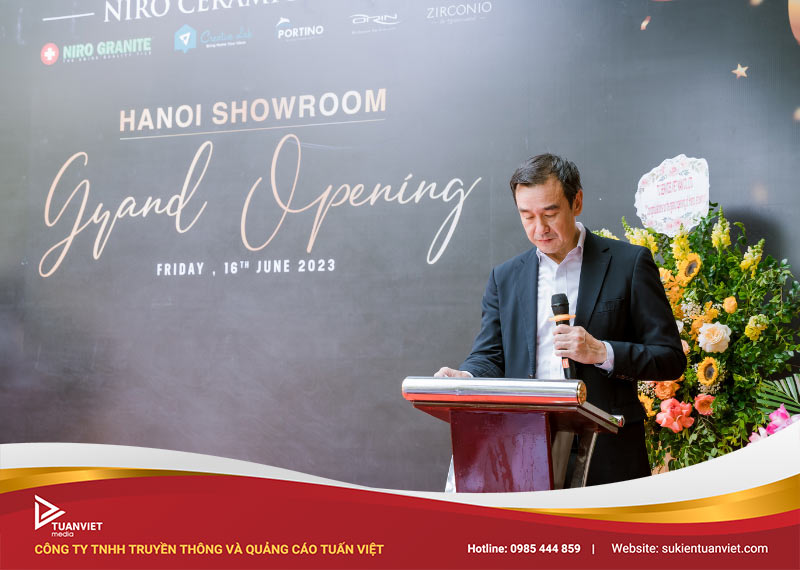 bài phát biểu khai trương showroom