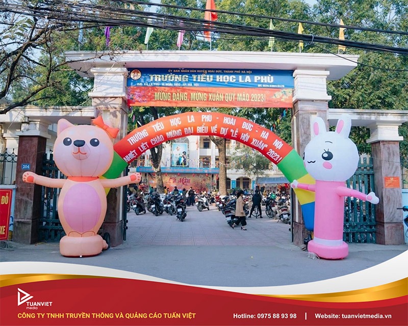 thuê rối hơi khai trương tại hà nội