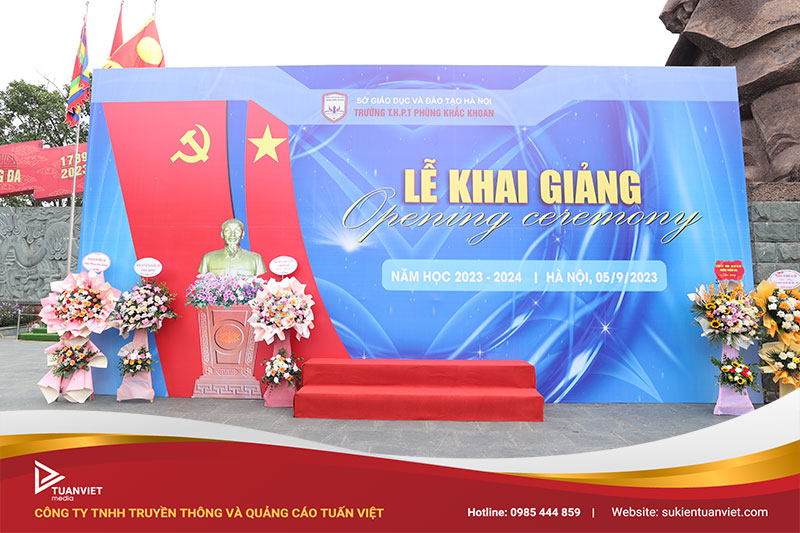 cho thuê backdrop hiflex giá tốt hà nội