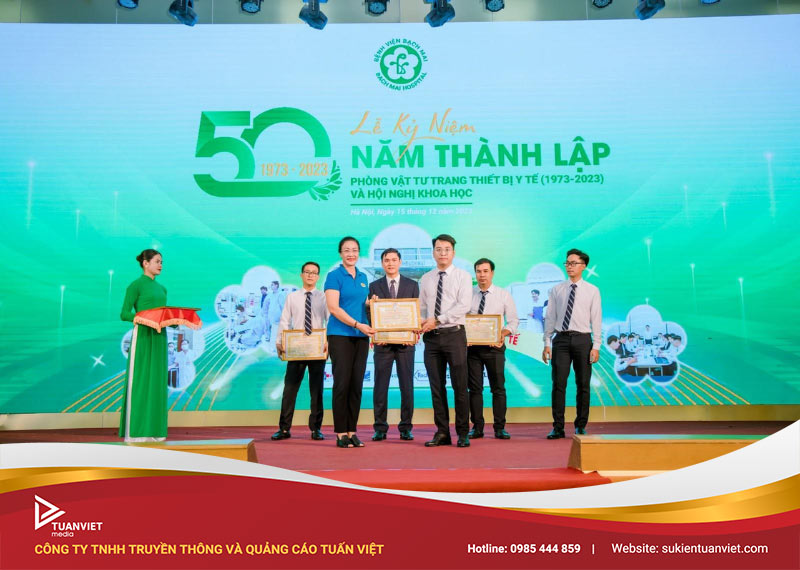 kỷ niệm 50 năm thành lập phòng vật tư bệnh viện bạch mai