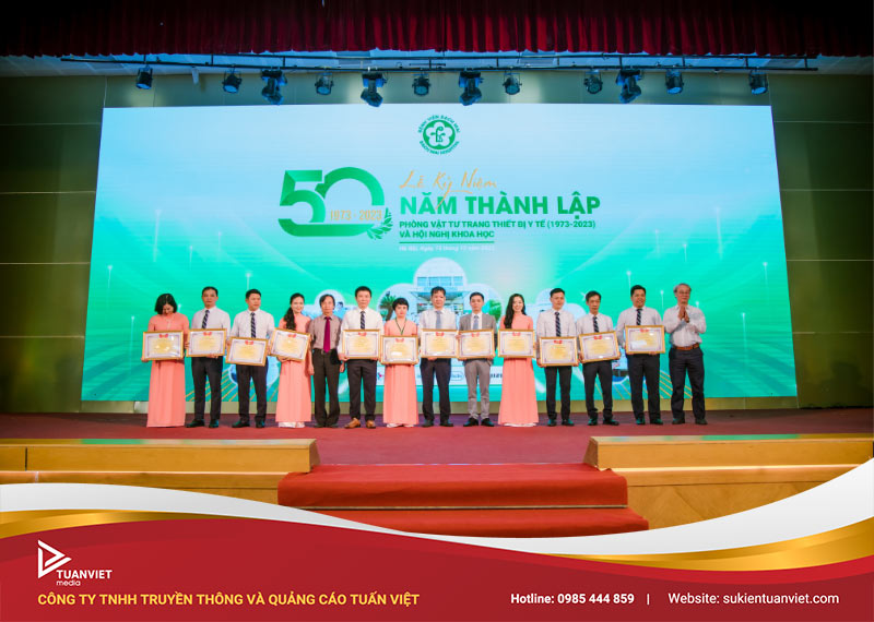 kỷ niệm 50 năm thành lập phòng vật tư bệnh viện bạch mai