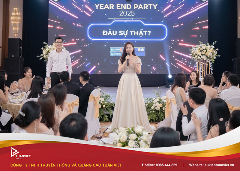 các trò chơi tiệc tất niên 