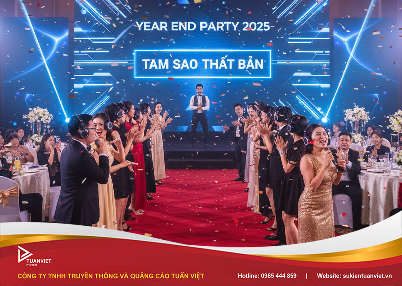 các trò chơi tất niên vui 